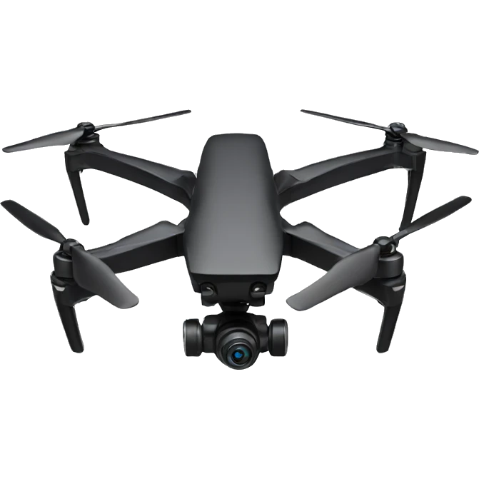black drone emoji