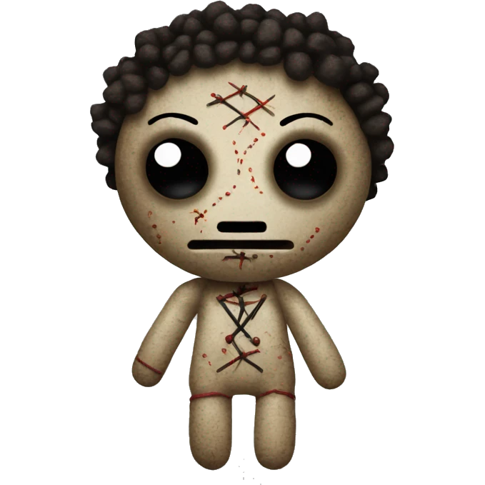 Traditional Voodoo doll  emoji