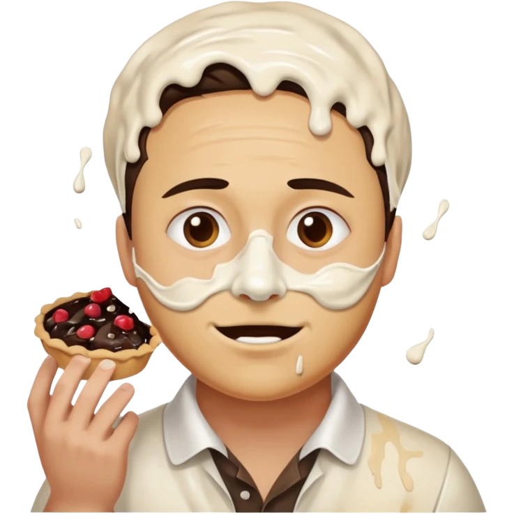 pie in the face emoji