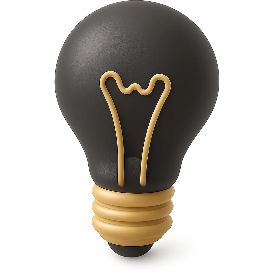 bulb emoji