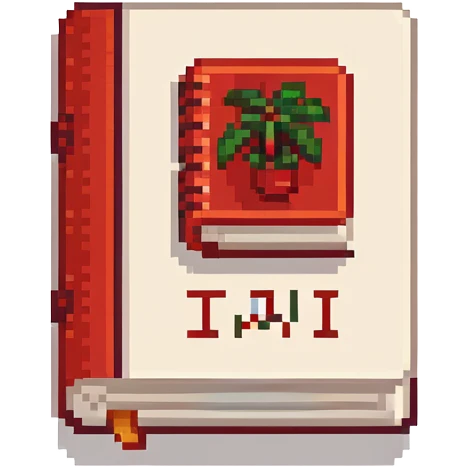 Book or guide icon with text "Гайды для новичков" in red and black pixel art emoji