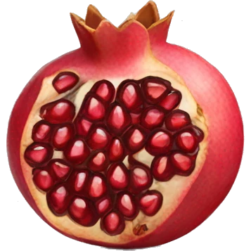 pomegranate  emoji
