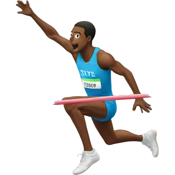 High jump emoji