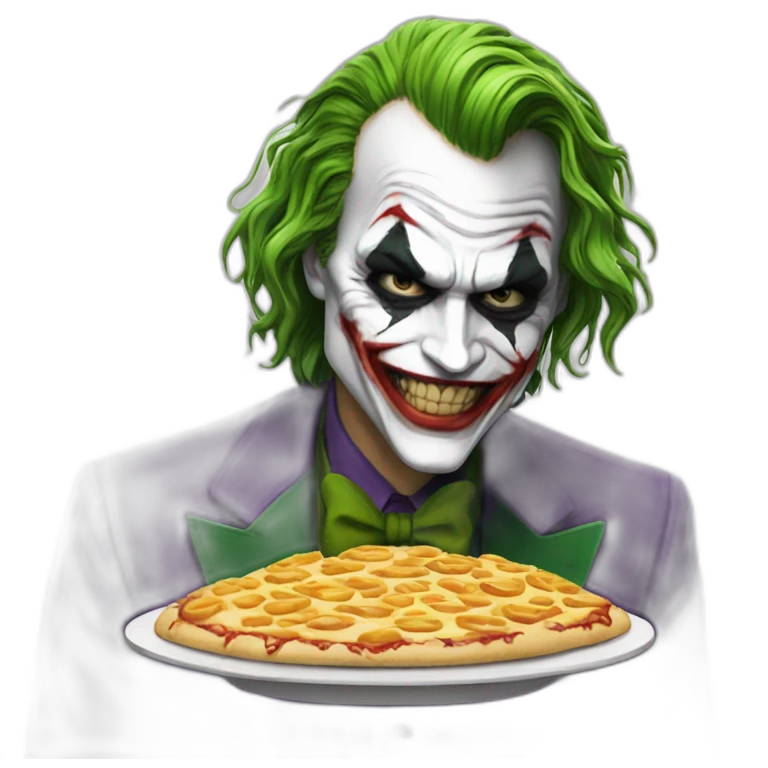 The joker hungry emoji