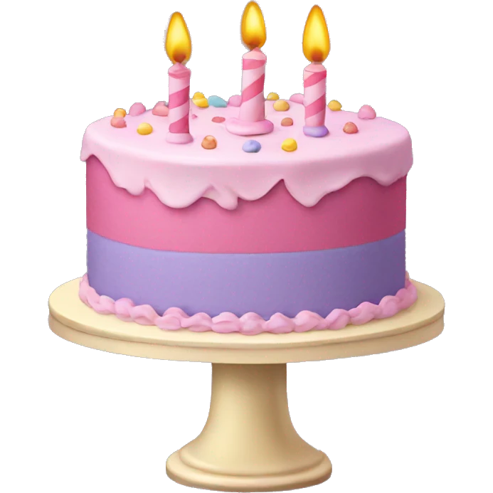 birthday cake emoji