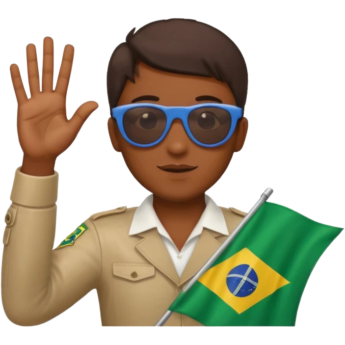 😏🕶️🤏🇧🇷 emoji
