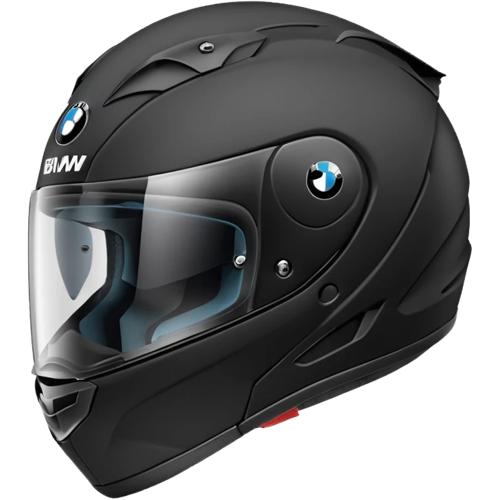 Black BMW bike helmet emoji