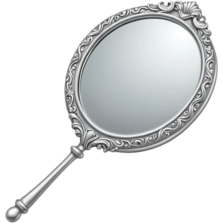Hand mirror emoji