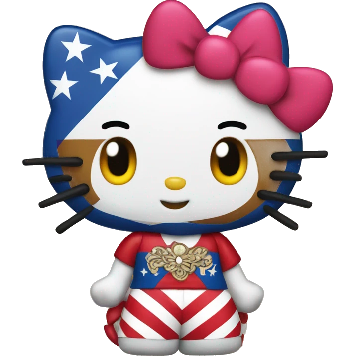 hello kitty puerto rican emoji