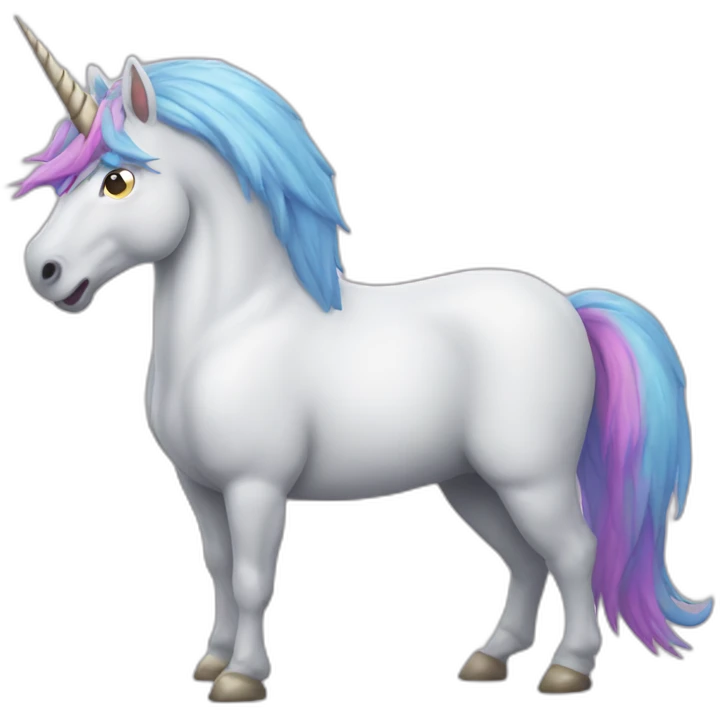 angry unicorn emoji
