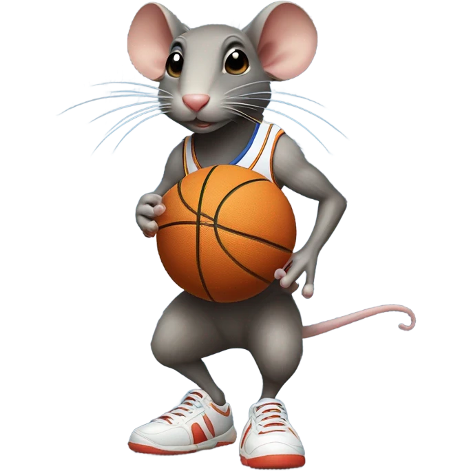 Basketball rat  emoji