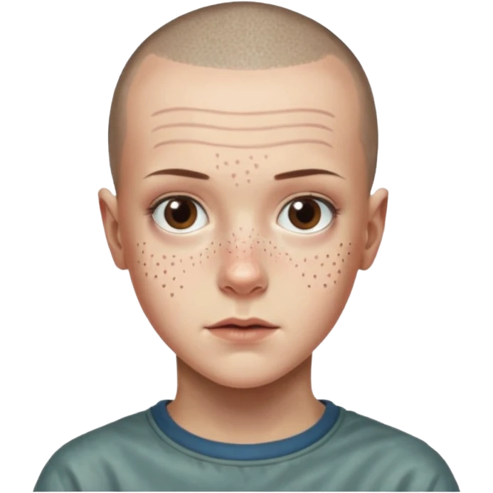 eleven from stranger things emoji