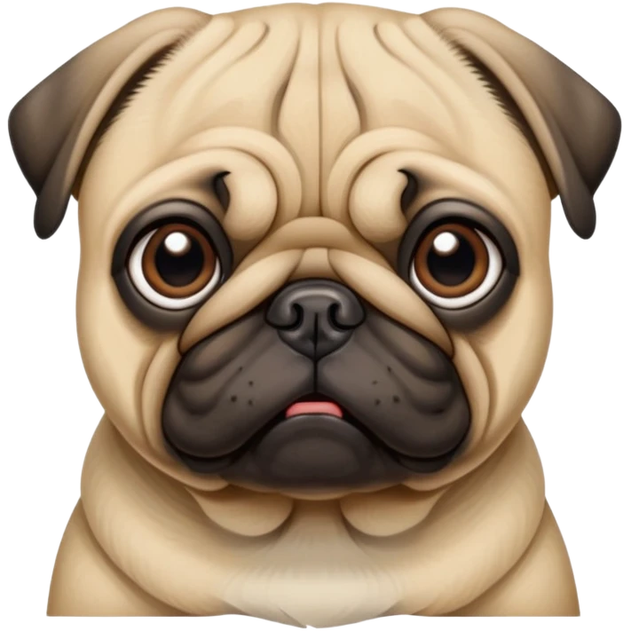 Pug emoji