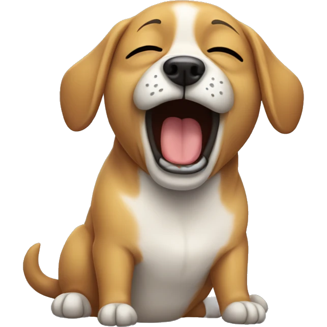 dog crying emoji