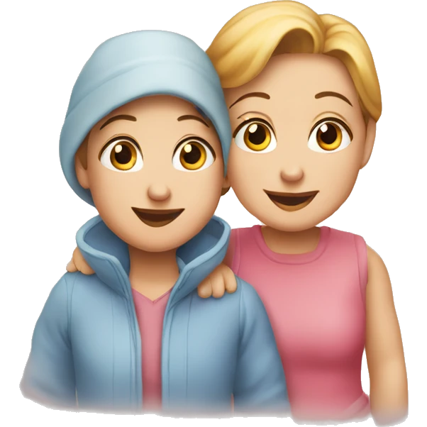 Bebek ve anne emoji