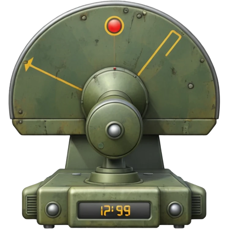 Military radar emoji