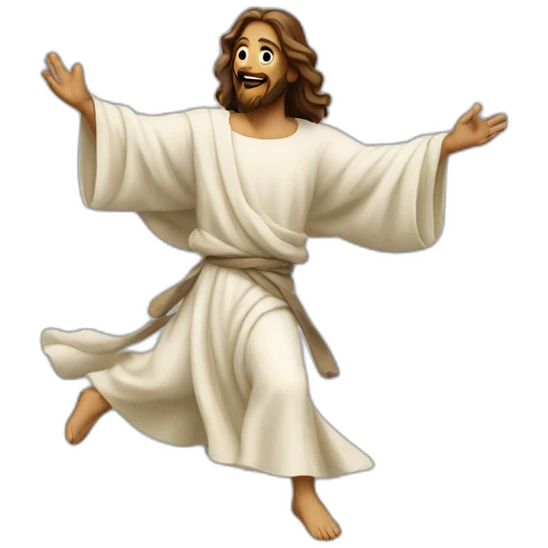 Jesus qui danse emoji