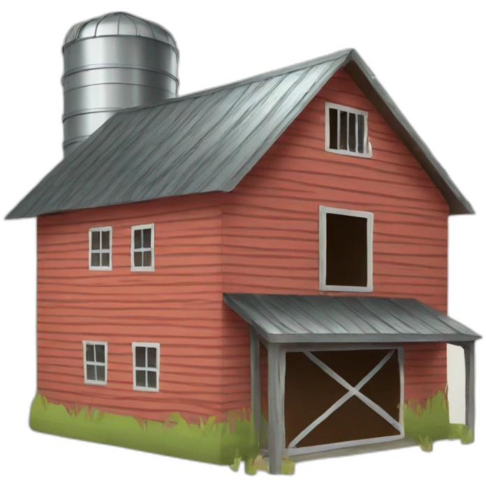 farm building emoji