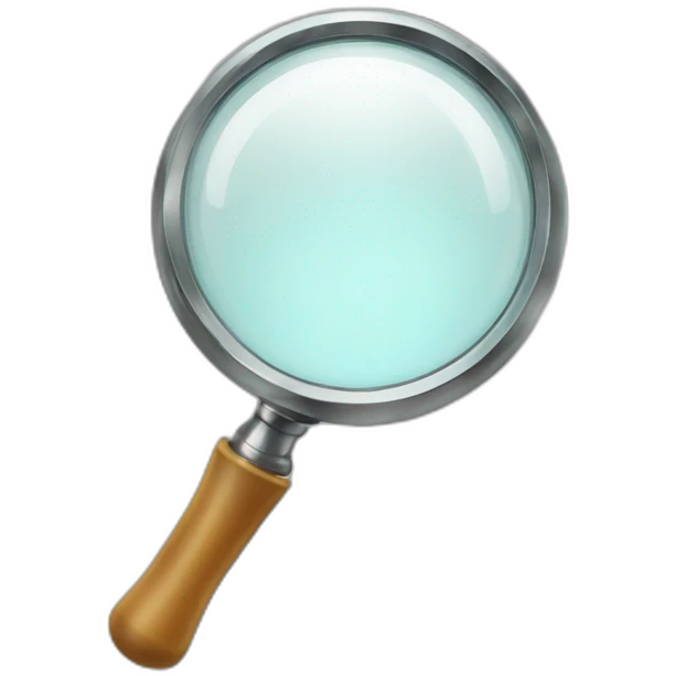 magnifying glass emoji