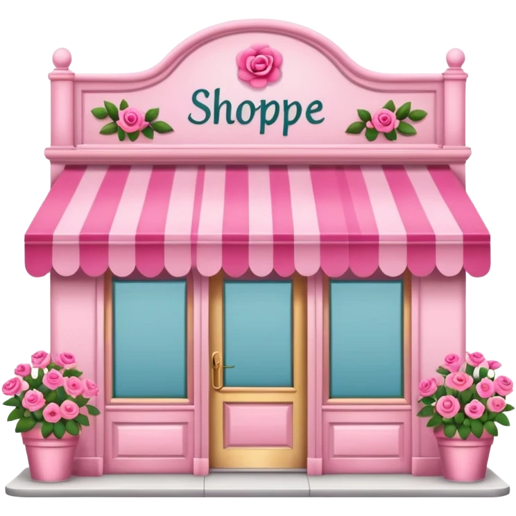 Shoppe rosa emoji
