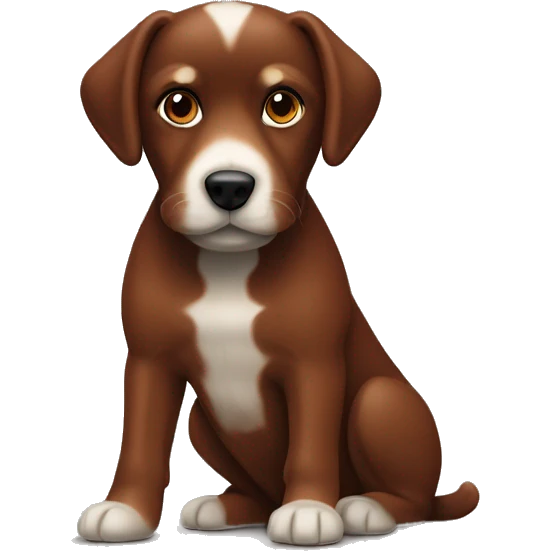 dansk svensk gard hund with mahagoni  colour emoji