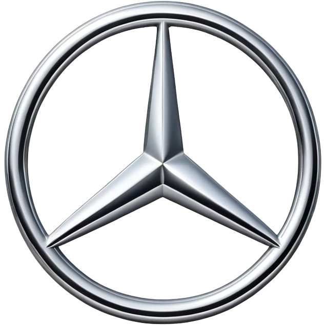 Логотип mercedes-benz emoji
