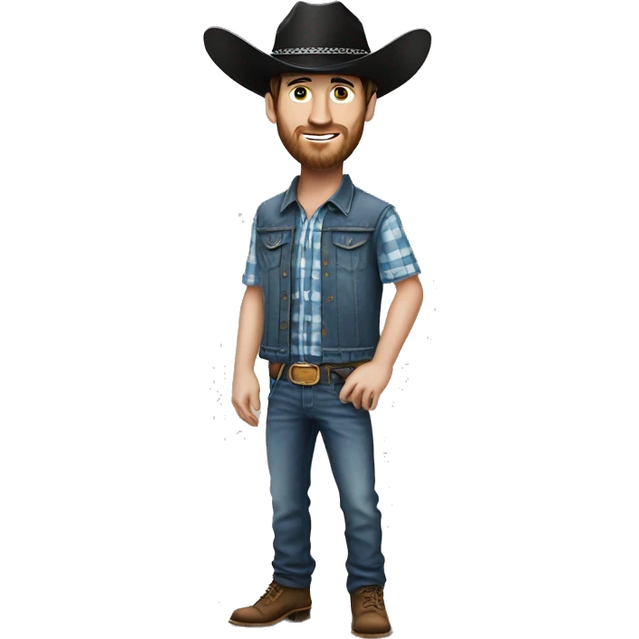 messi con un sombrero de vaquero emoji
