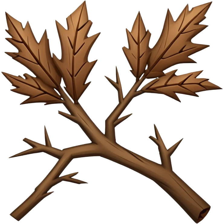 broken branch emoji