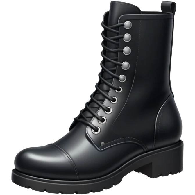 Black boots emoji