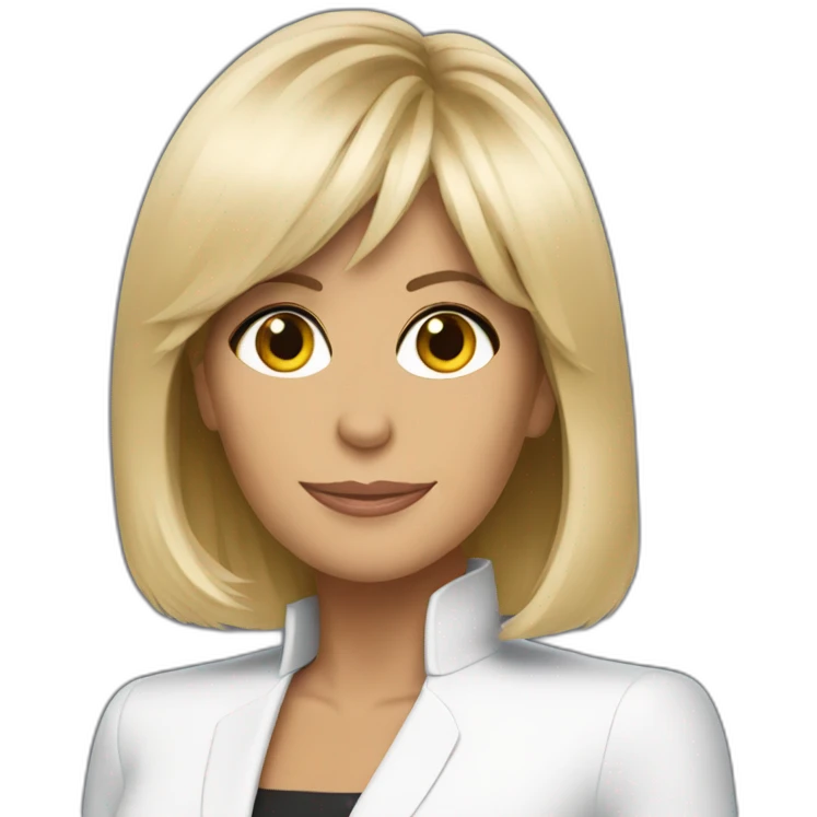 Brigitte macron emoji