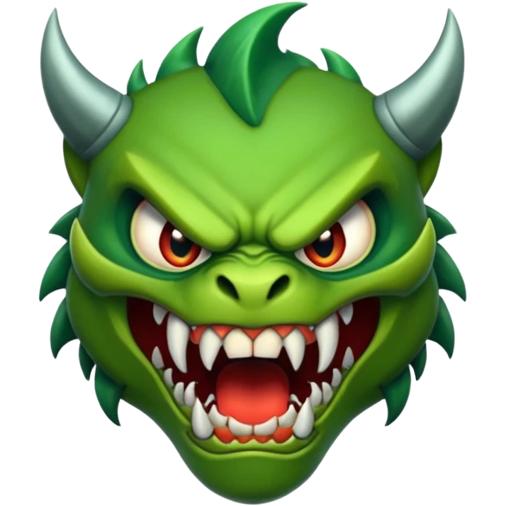 Scary monste emoji
