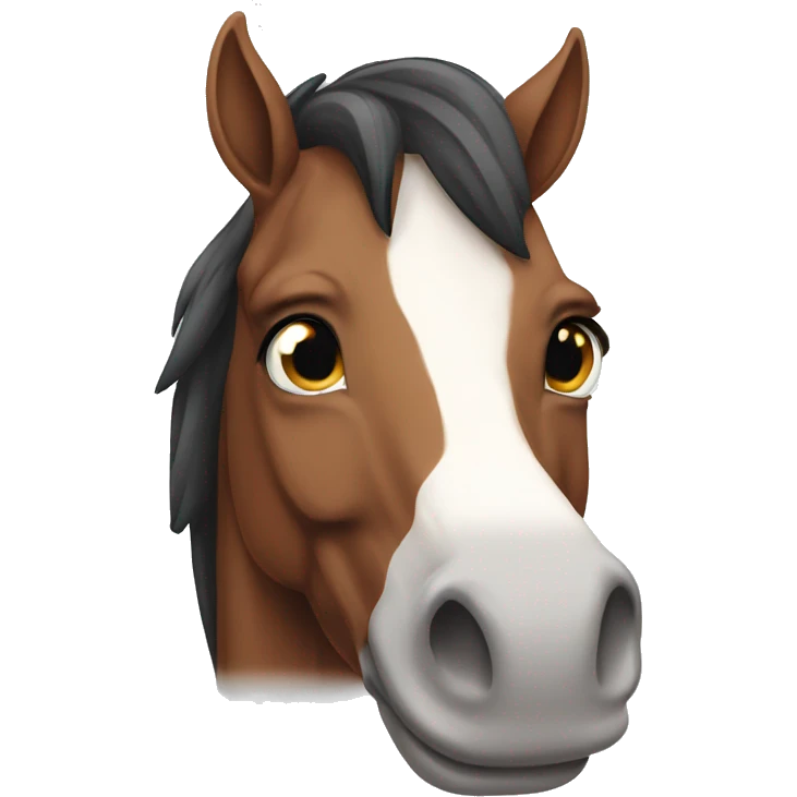 Skewbald horse  emoji