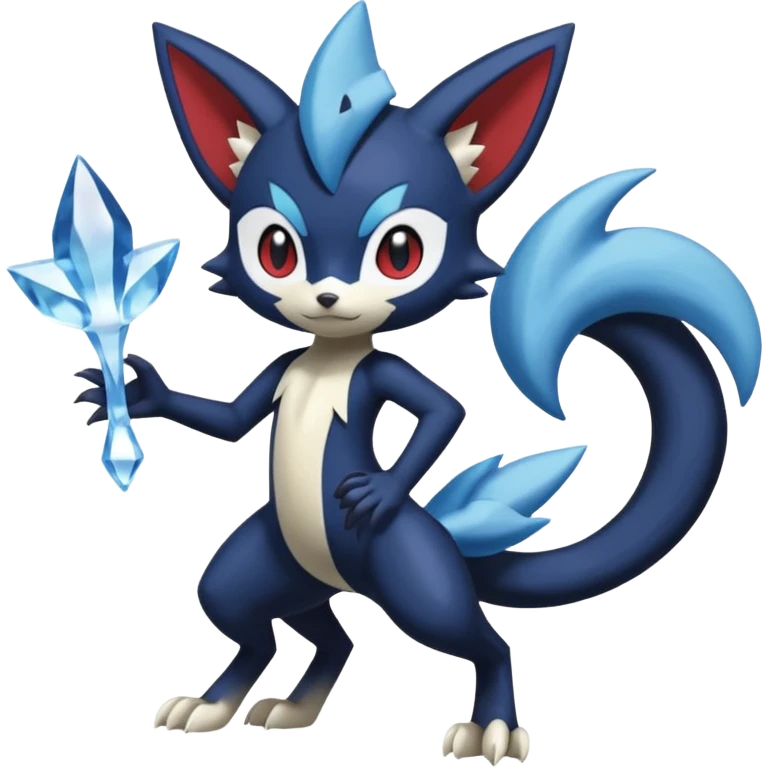 Meloetta-Weavile-Sneasel-Meowstic-Pokémon-Fakémon-fusion-hybrid-creature emoji