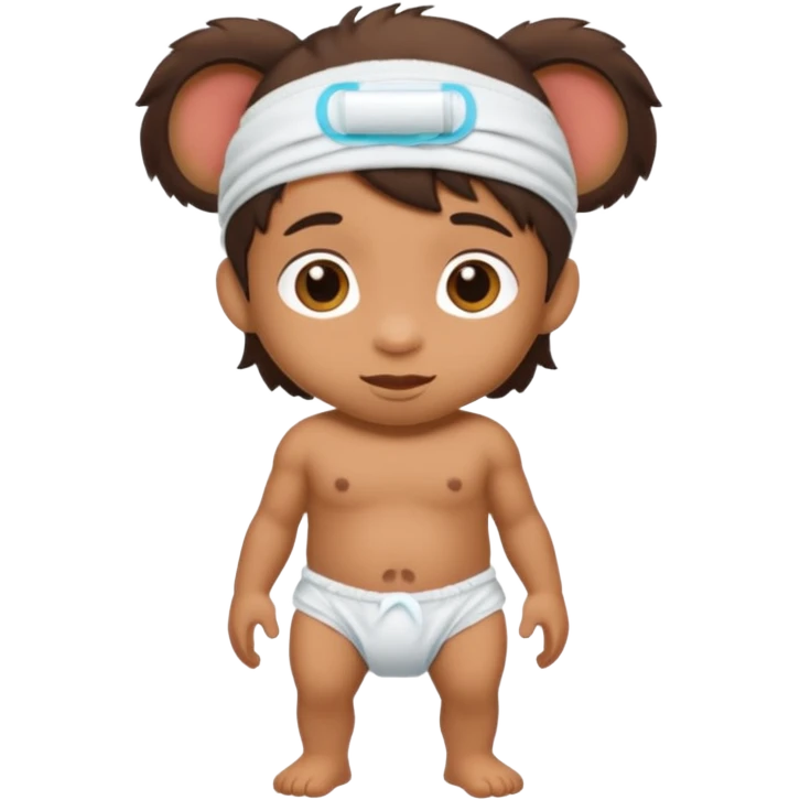 Mowgli disposable diaper emoji