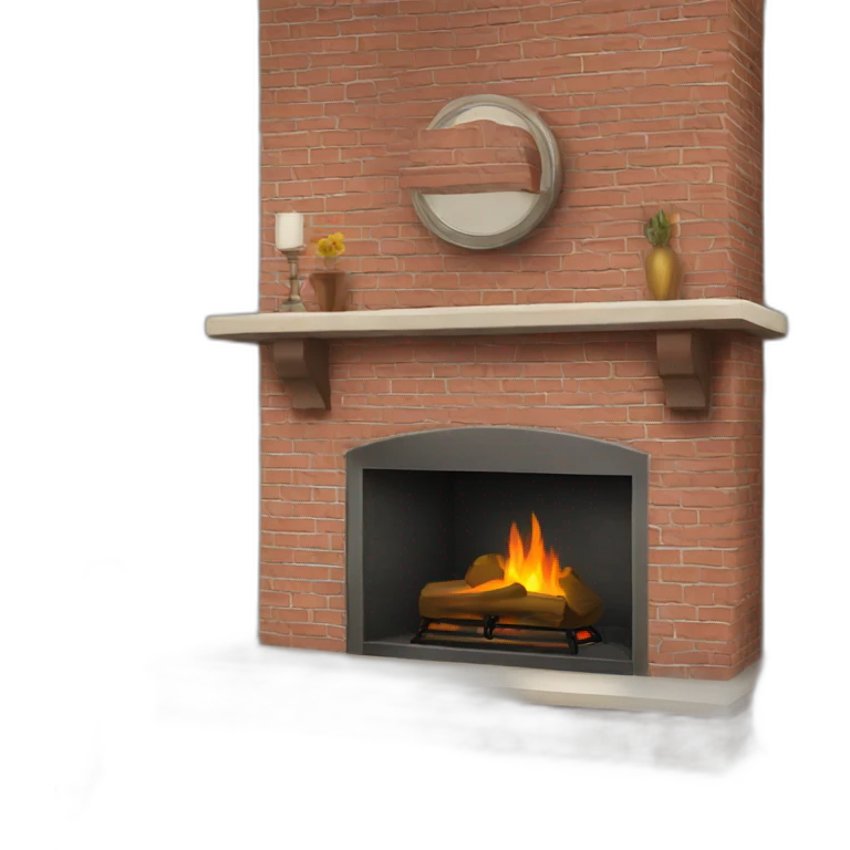 Fireplace emoji