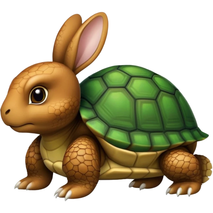 Turtle rabbit emoji