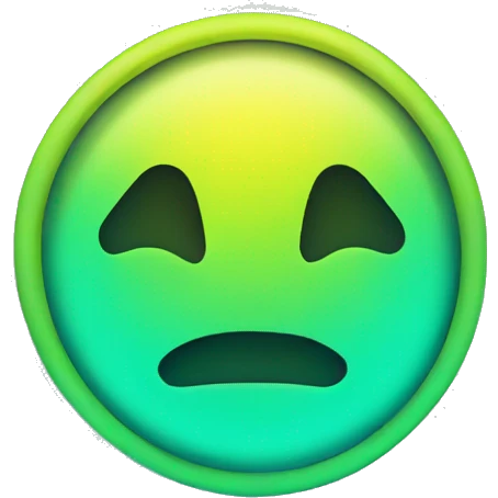 reasourses glowing neon emoji
