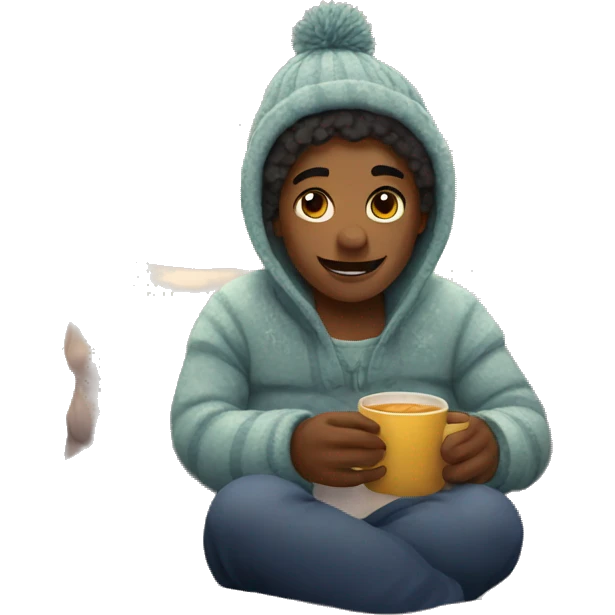 cozy winter  emoji