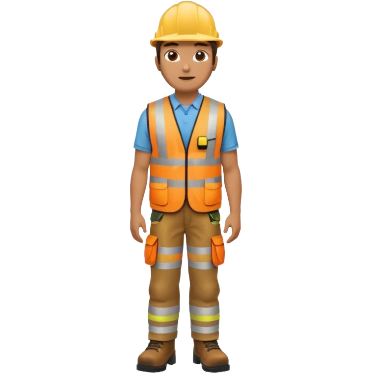 safety manager standing emoji