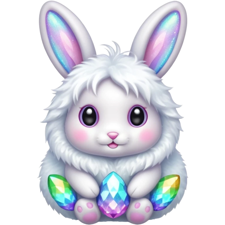 Fairy glitter bunny  emoji