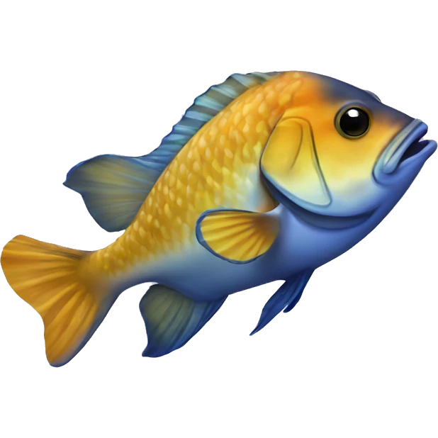 Oscar fish  emoji