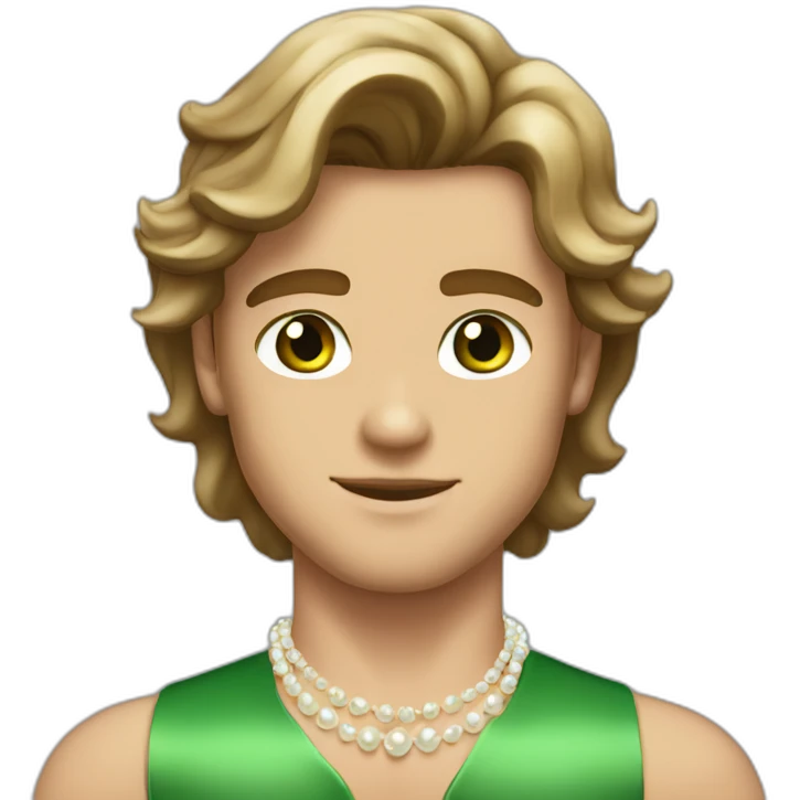 Posh-muscle-boy-with-pearl-necklace-and-green-eyes-and-brown-hair emoji