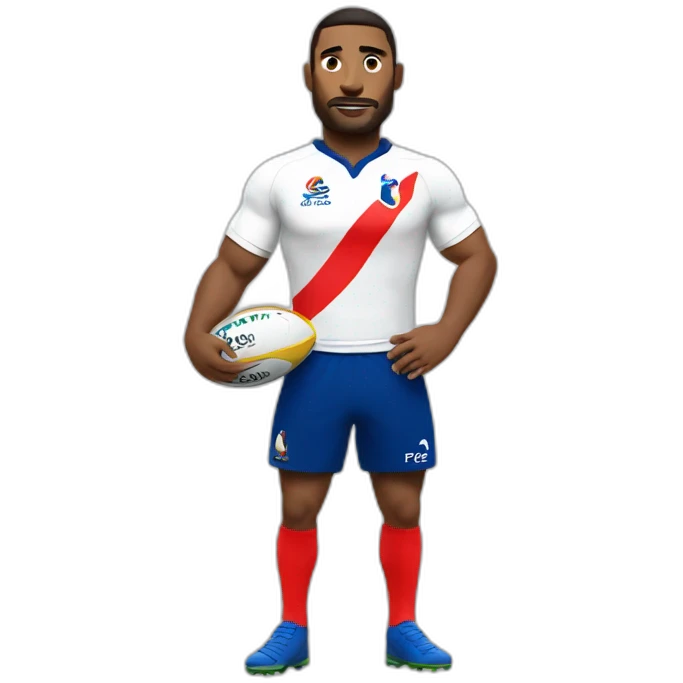 French Rugby player emoji