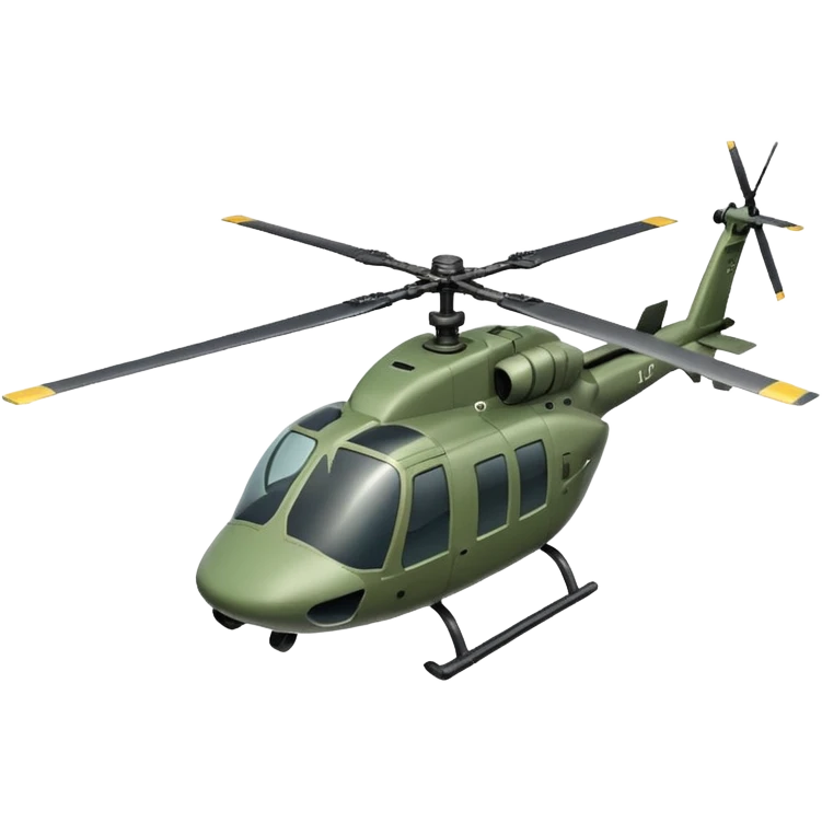 HALO helicopter  emoji
