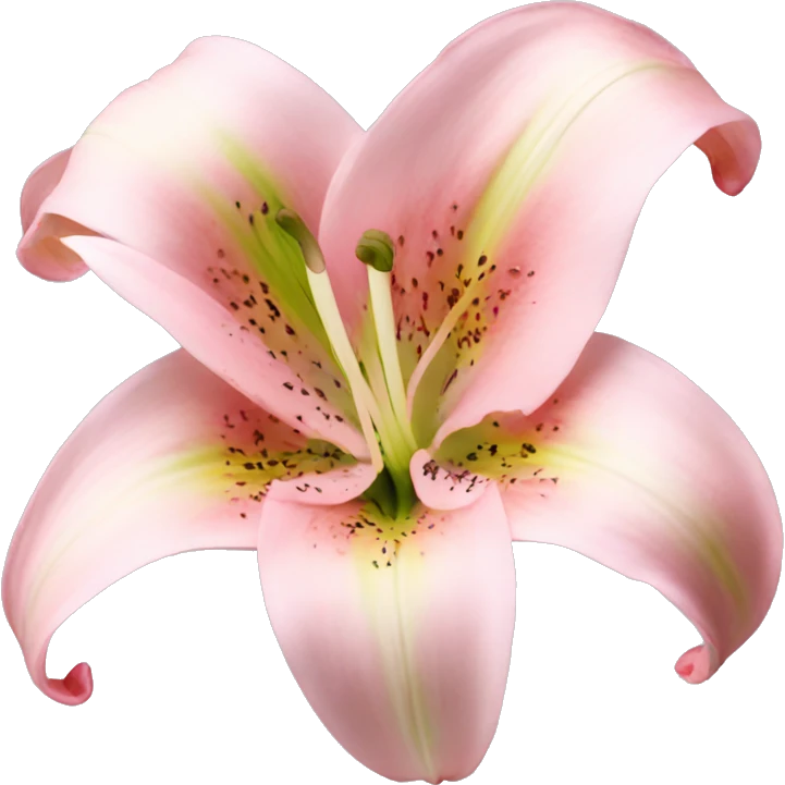 light pink lilium emoji