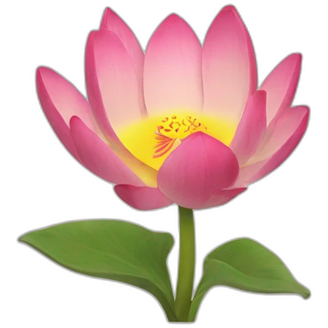flor de loto emoji