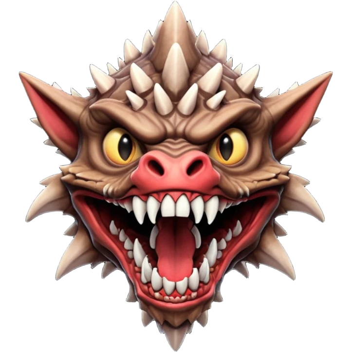 Stranger things 5 demogorgon emoji