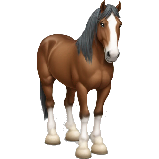 draft horse emoji