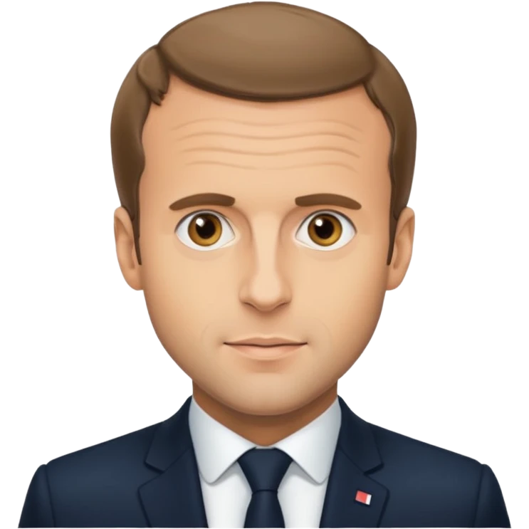 Emmanuel Macron emoji
