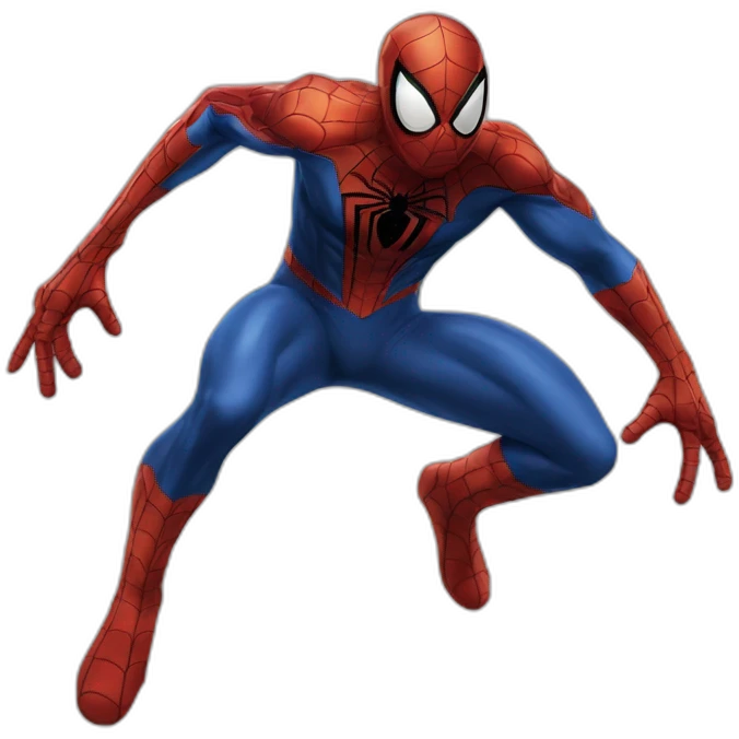 Spiderman play vidéo games emoji